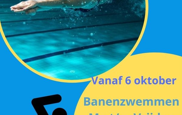 Extra tijden banenzwemmen
