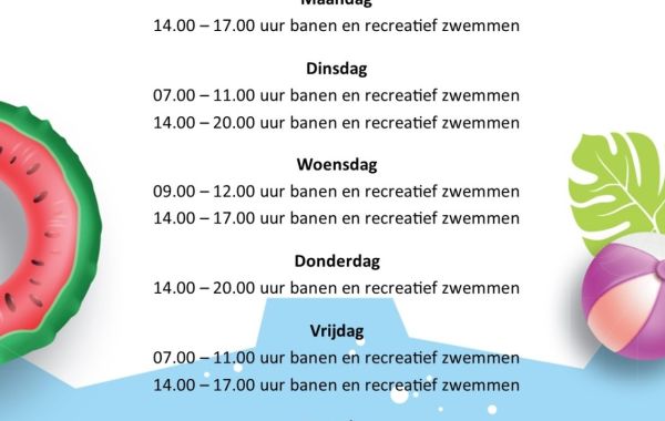 Openingstijden Vakantie